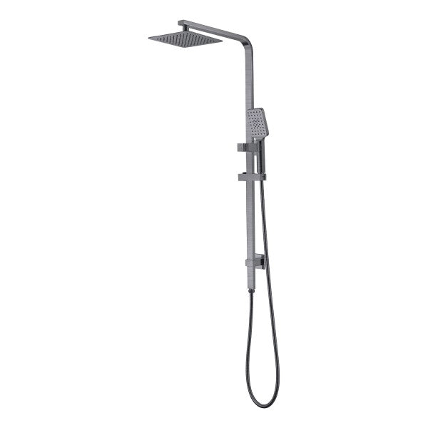 BD Contii Square Full Combination Shower, Brushed Nickel