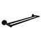 Mait K2 Double Towel Rail - 750mm, Matte Black