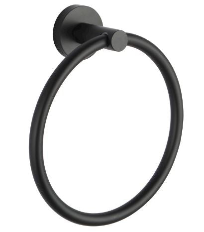 Mait K2 Towel Ring, Matte Black