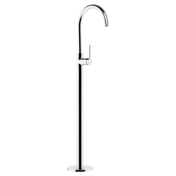 Johnson Suisse Venezia Freestanding Bath Filler - Chrome