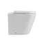 Johnson Suisse Venezia Raised Height, Rimless Wall Faced Pan & Seat