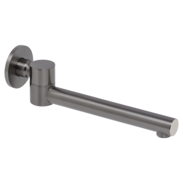 Johnson Suisse Venezia Swivel Bath Spout - Gunmetal