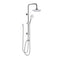 Bakara Niagara Combination Shower Column with Separate Elbow, Chrome