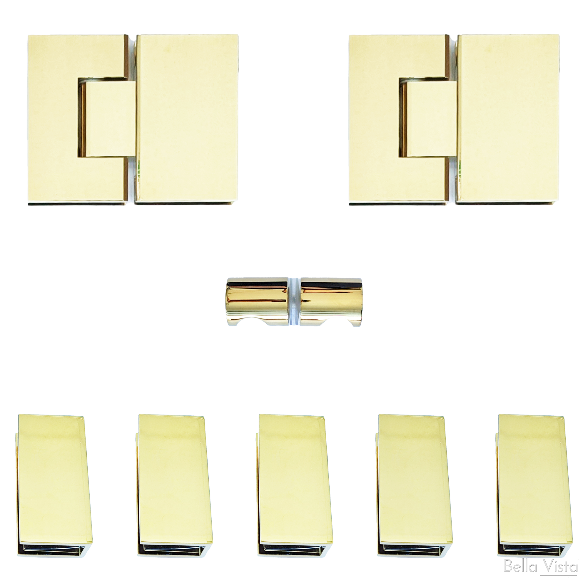 Bella Vista Frameless Shower Screen Colour Upgrades