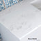 Fienza Edge Bianco Marble Stone Wall Hung Double Bowl Vanity 1500mm - Scandi Oak