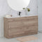 Aulic Max 1200mm Floorstanding Vanity Unit, Ceramic or Stone Top