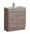 Aulic York 600mm Slim Vanity Unit with Ceramic Top