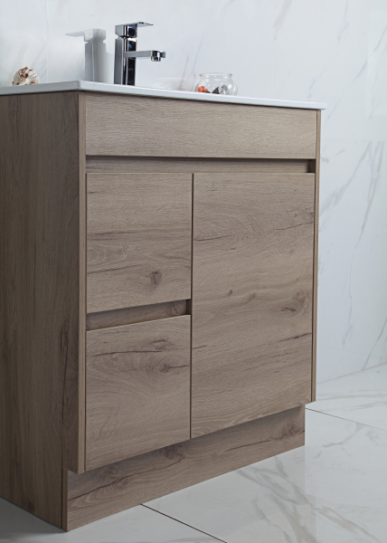 Aulic York 600mm Slim Vanity Unit with Ceramic Top