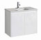 Aulic Alice Wall Hung Vanity 600mm, Stone Top with Undercounter Basin