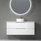 Aulic Verona 1200mm Vanity Unit with Flat Stone Top (add basin)