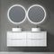 Aulic Verona 1500mm Vanity Unit with Flat Stone Top (add basins)