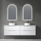 Aulic Verona 1800mm Vanity Unit with Flat Stone Top (add basins)