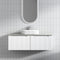 Aulic Perla 1200mm Vanity Unit with Flat Stone Top (add basin)