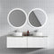 Aulic Perla 1500mm Vanity Unit with Flat Stone Top (add basins)