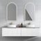 Aulic Perla 1800mm Vanity Unit with Flat Stone Top (add basins)