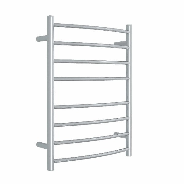 Thermorail Curved Round 530mm x 700mm Heated Ladder Towel Rail - Polished CR23M
