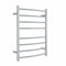 Thermorail Curved Round 530mm x 700mm Heated Ladder Towel Rail - Polished CR23M