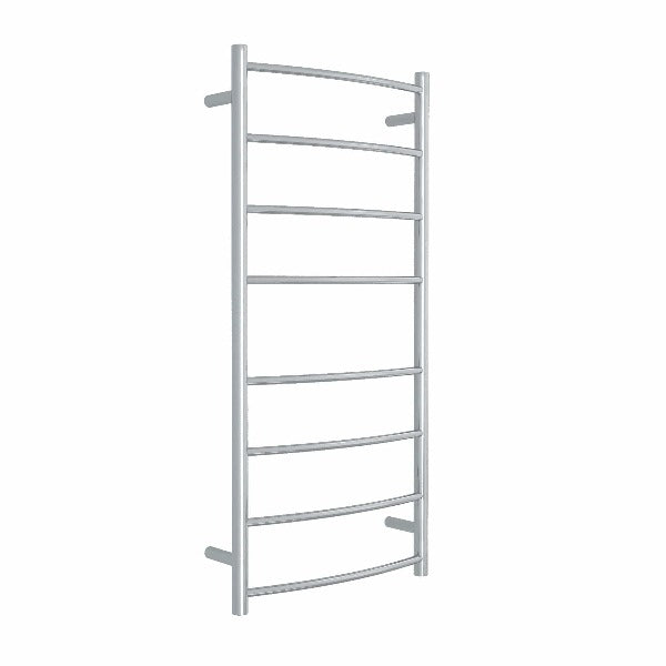 Thermorail Curved Round 530mm x 1120mm Heated Ladder Towel Rail - Polished CR27M