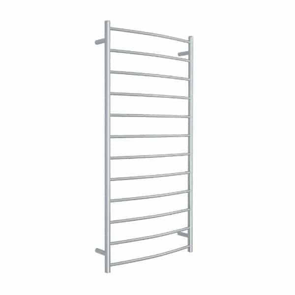 Thermorail Curved Round 700mm x 1400mm Heated Ladder Towel Rail - Polished CR69M
