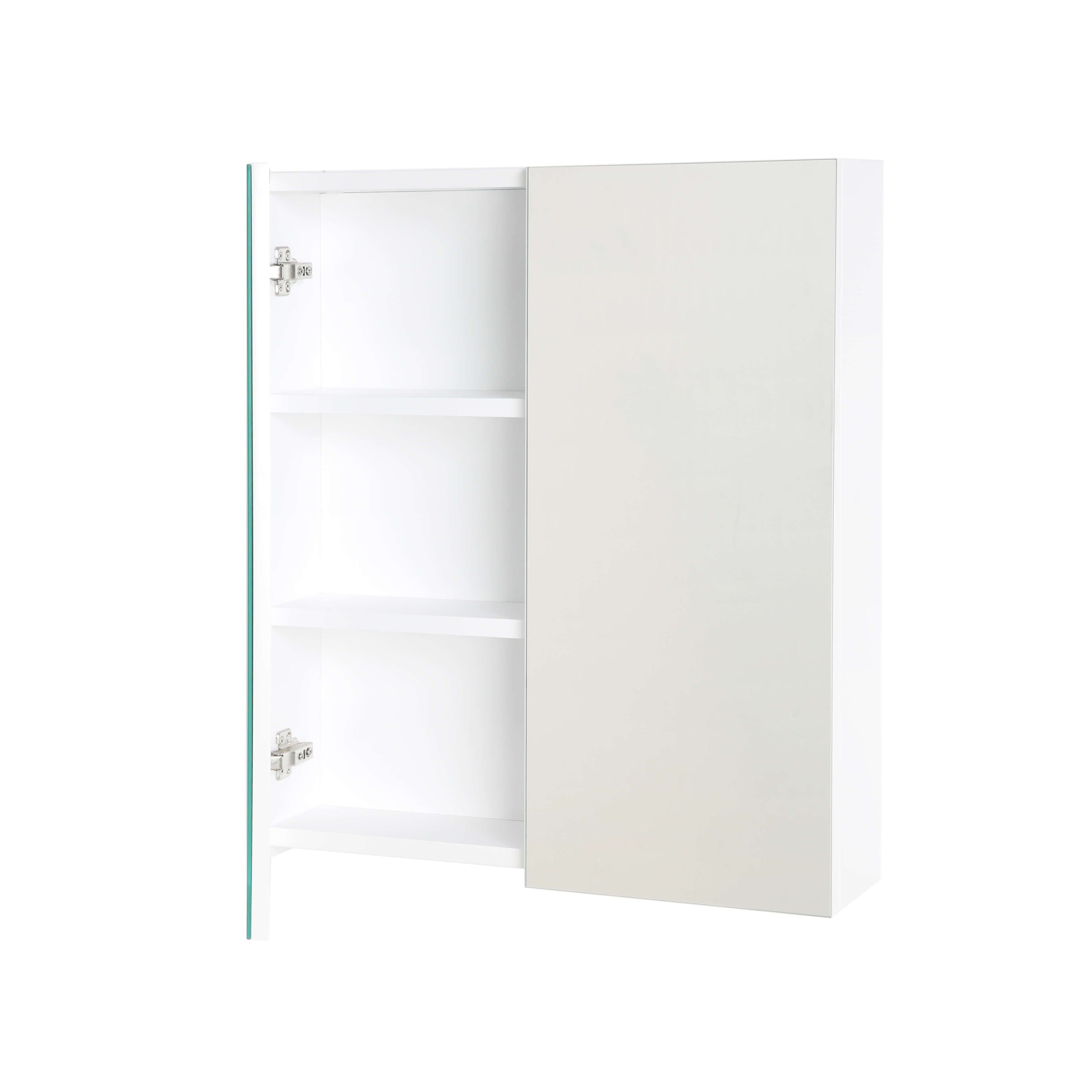 Scenery Pencil Edge Mirrored Shaving Cabinet 600mm