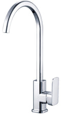 Hamel Gooseneck Swivel Sink Mixer, Chrome