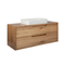 FABF Carini 1200mm Solid Timber Vanity Unit - Messmate, Basin Included