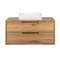 FABF Carini 900mm Solid Timber Vanity Unit - Messmate, Basin Included