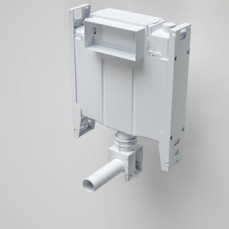 Caroma Invisi II Inwall Cistern with Adjustable Flushpipe 237007