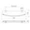 Caroma Cosmo Glass Shelf - Single **OVERSTOCK**