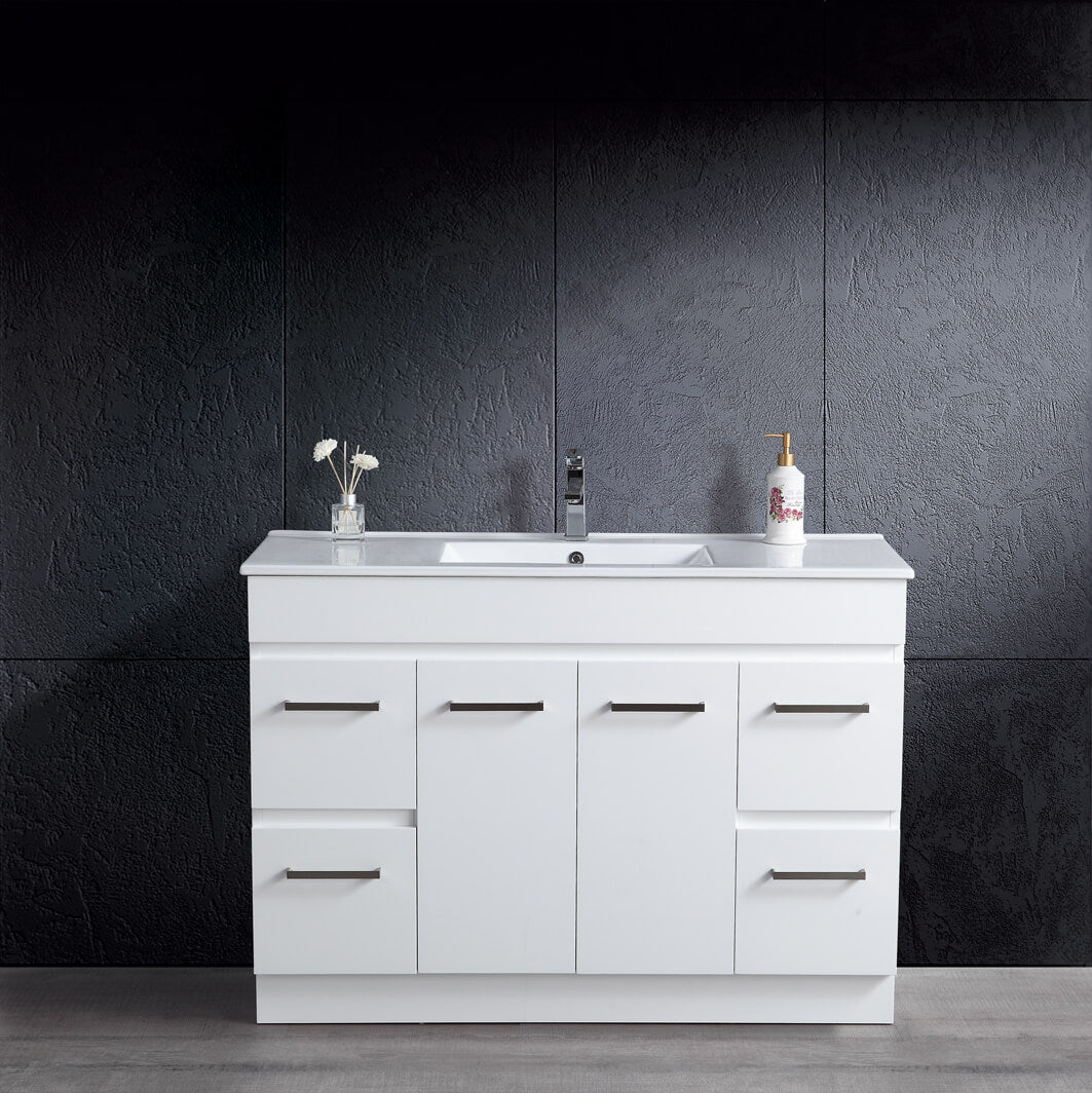 METIS 1200mm Vanity with Slim China Top, 1th