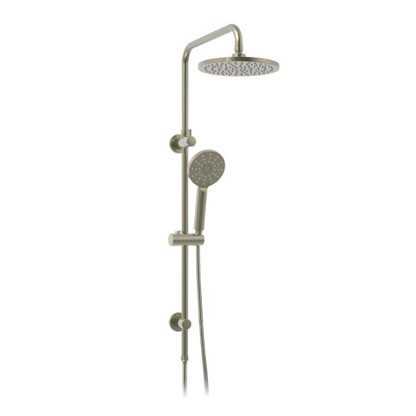 Kaye Round Full Combination Shower Set - Brushed Nickel