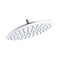 Collis Willow Round Shower Head, Chrome & White