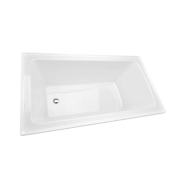 Decina Shenseki Inset Bath, White - 1395mm / 1515mm