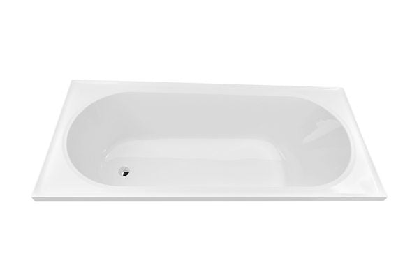 Decina Inset Turin Bath, White 1520/1665/1790