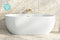 Decina Valentina 1500/1700 Freestanding Bath Matte White