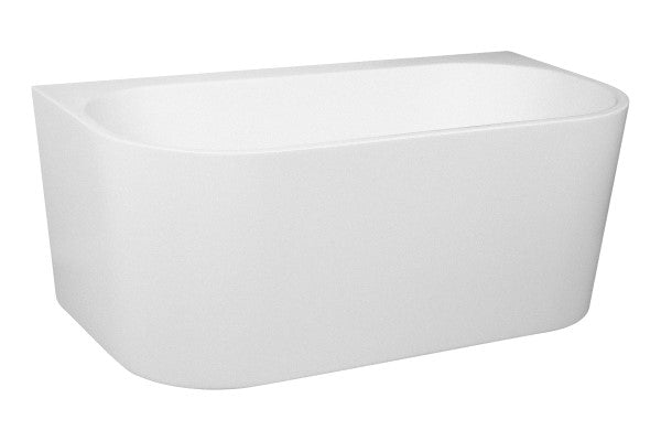 KDK Elivia MWBT-10 Back-to-Wall Bath, Matte White - 1400mm/ 1500mm/ 1700mm