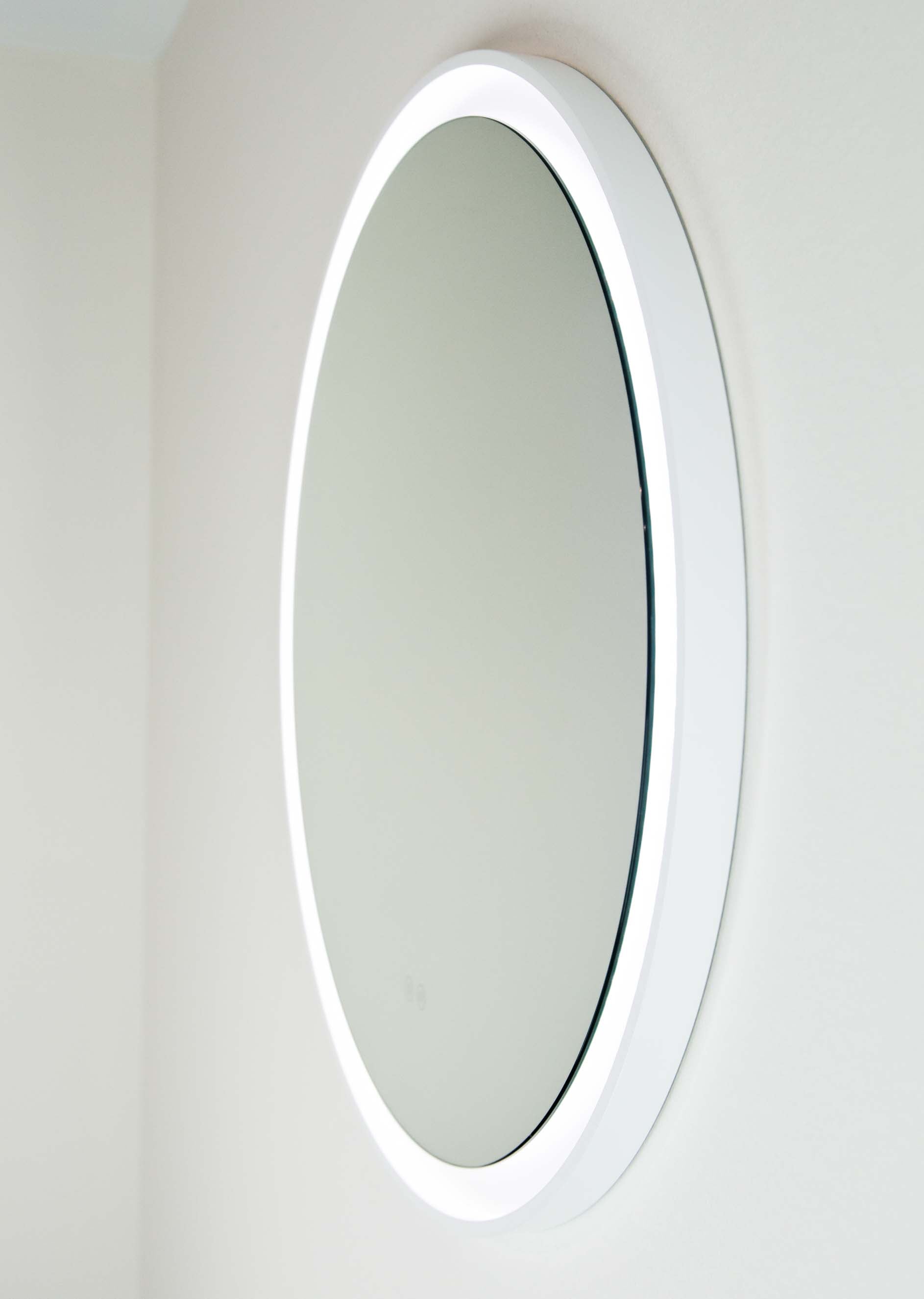 Remer Eclipse DD LED Mirror with Demister 800mm, Multiple Colours E80DD