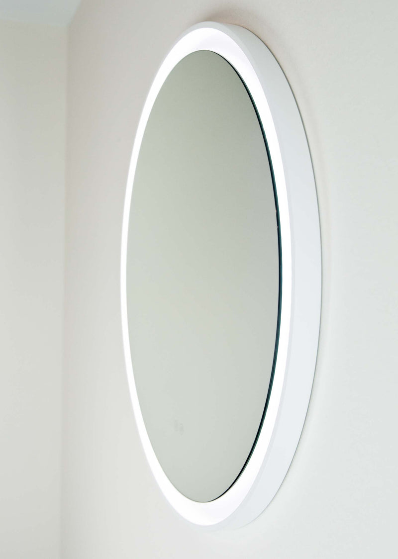 Remer Eclipse DD LED Mirror with Demister 800mm, Multiple Colours E80DD