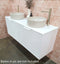 FABF Alia 1500mm Matte White Vanity Unit with Caesarstone or Timber Top // Add Basin/s