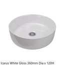 FABF Carini 750mm Solid Timber Vanity Unit - Messmate, Basin Included
