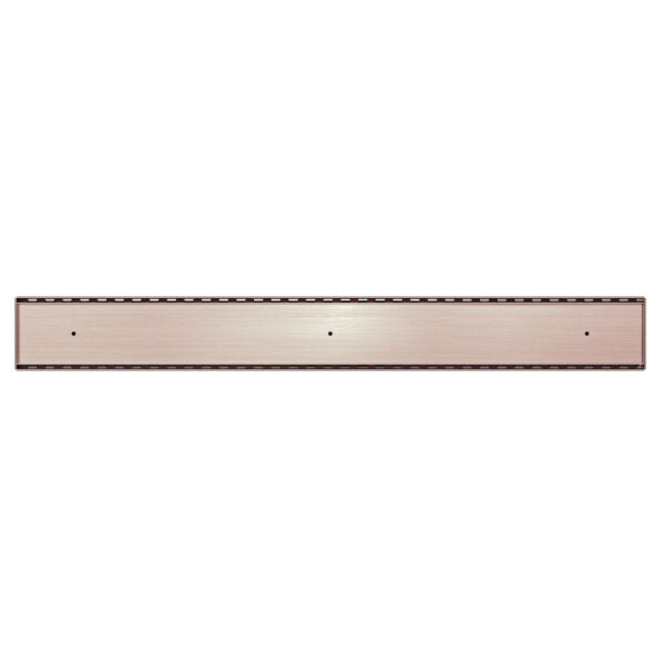 Nero 900mm Tile Insert Channel Floor Grate (50mm/89mm Outlet Options) - Brushed Bronze
