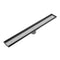 Nero 900mm Tile Insert Channel Floor Grate (50mm/89mm Outlet Options) - Gunmetal