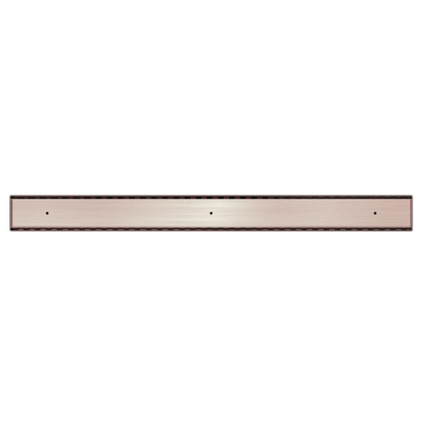 Nero 900mm Tile Insert Channel Floor Grate (50mm/89mm Outlet Options) - Brushed Bronze