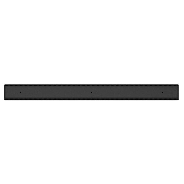 Nero 900mm Tile Insert Channel Floor Grate (50mm/89mm Outlet Options) - Matte Black