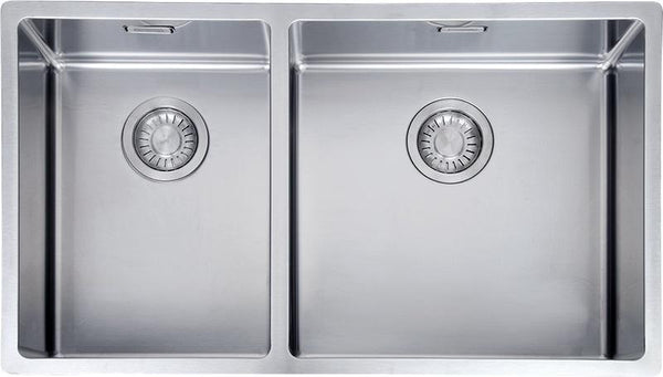 Franke Bolero Double Bowl 1 & 1/2 Kitchen Sink - incl Accessories BOX220-42/29