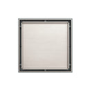 Nero Tile Insert Floor Waste (50mm/100mm Outlet Options) - Brushed Nickel