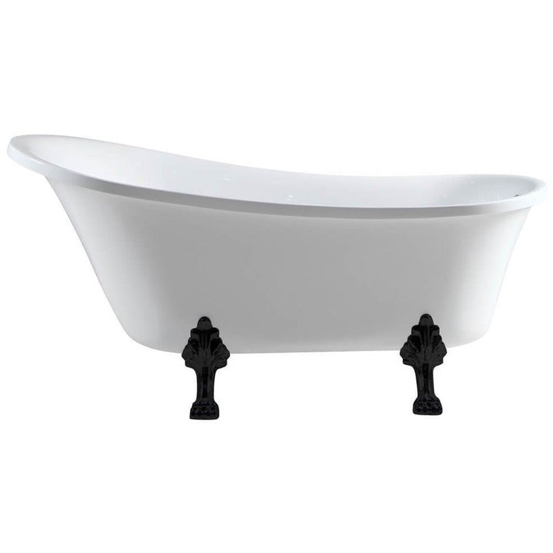 Fienza Freestanding Acrylic Clawfoot Bath