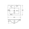 Fienza Dolce Unicab 600mm Floorstanding Vanity - Gloss White
