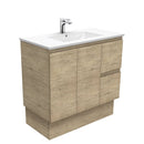 Fienza Edge Ceramic Floorstanding Vanity 900mm - Scandi Oak