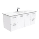 Fienza Dolce Unicab 1200mm Wall Hung Vanity - Gloss White